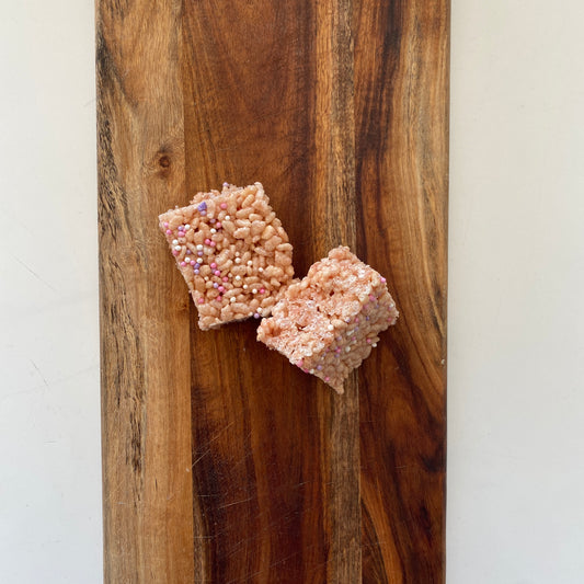 Wild Strawberry LCM rice bubble bars.