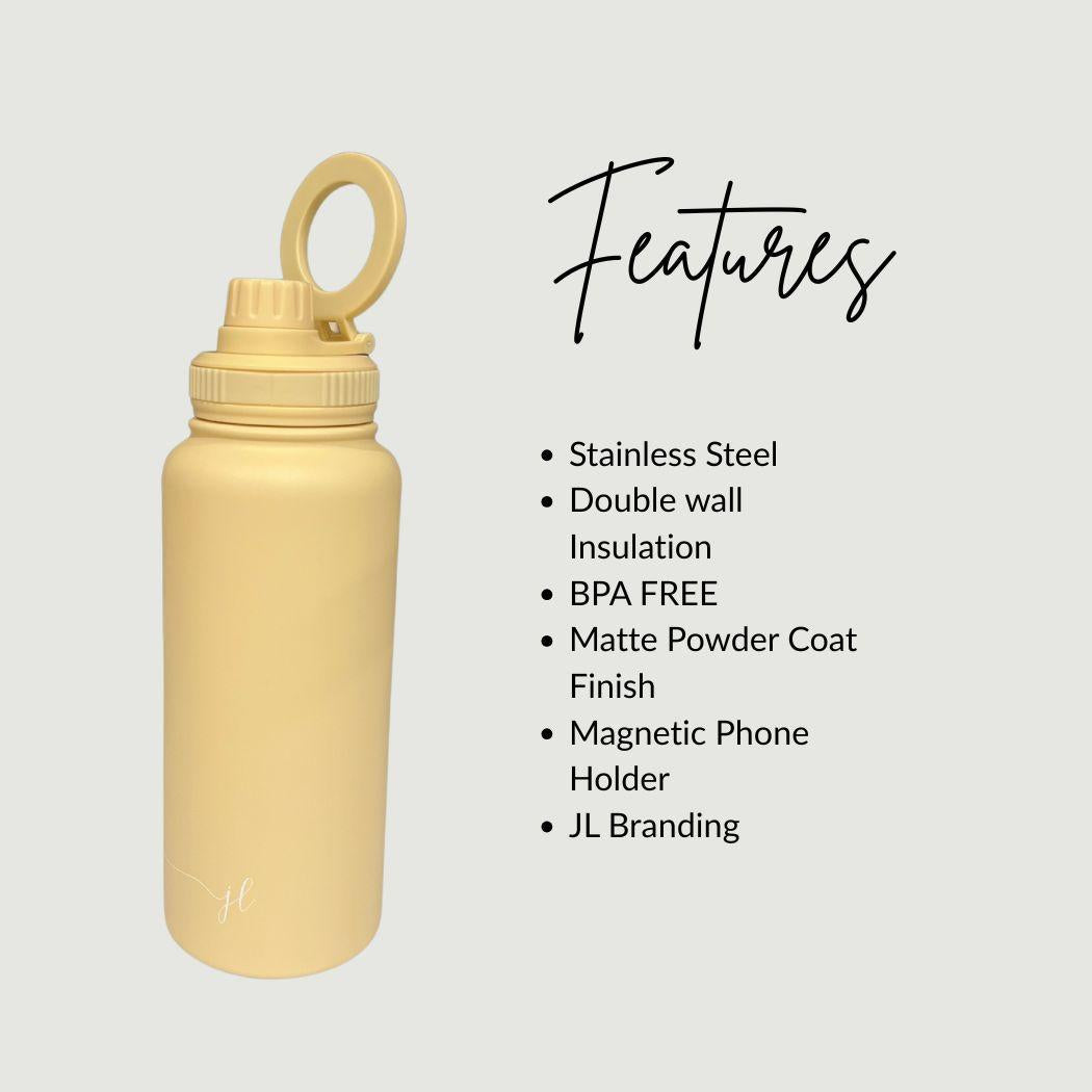 1L JL Water Bottle With Magnetic Phone Holder