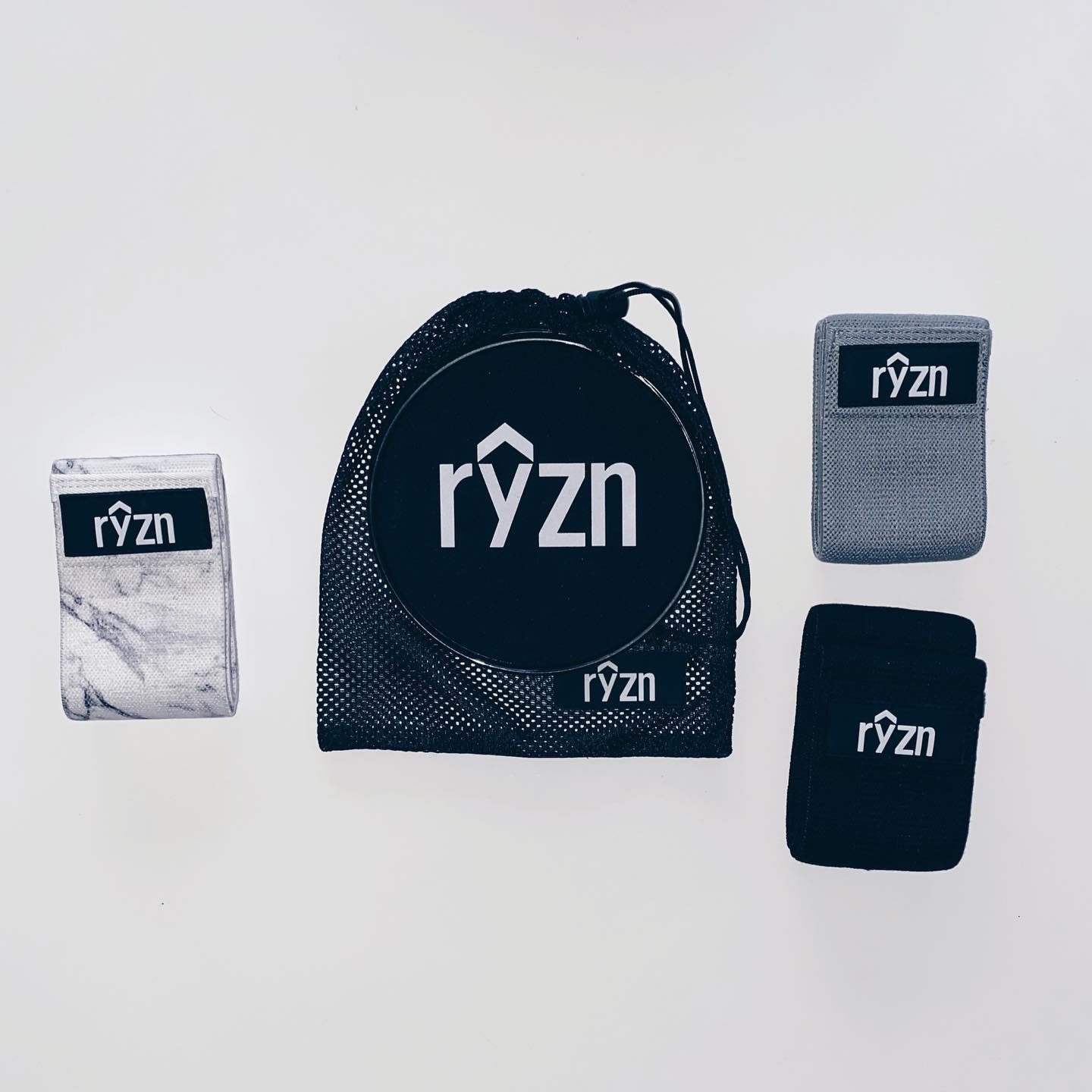 Ryzn resistance bands with Sliders