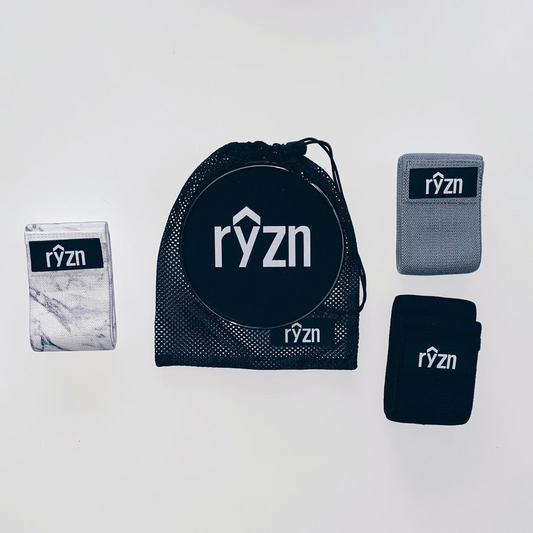 Ryzn resistance bands with Sliders