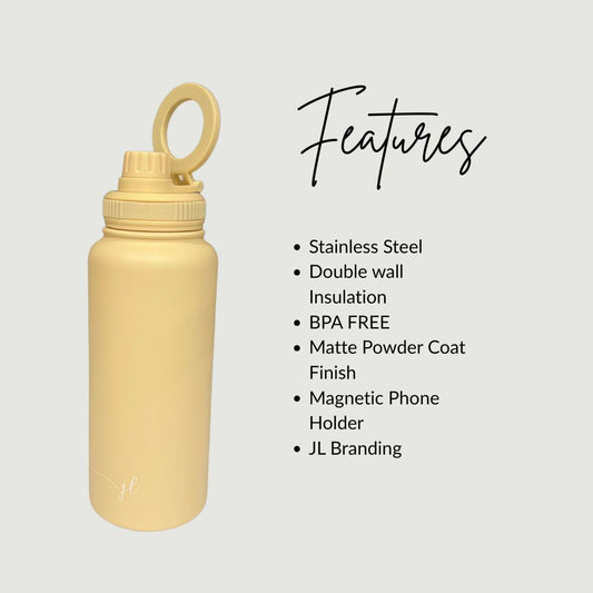 1L JL Water Bottle With Magnetic Phone Holder